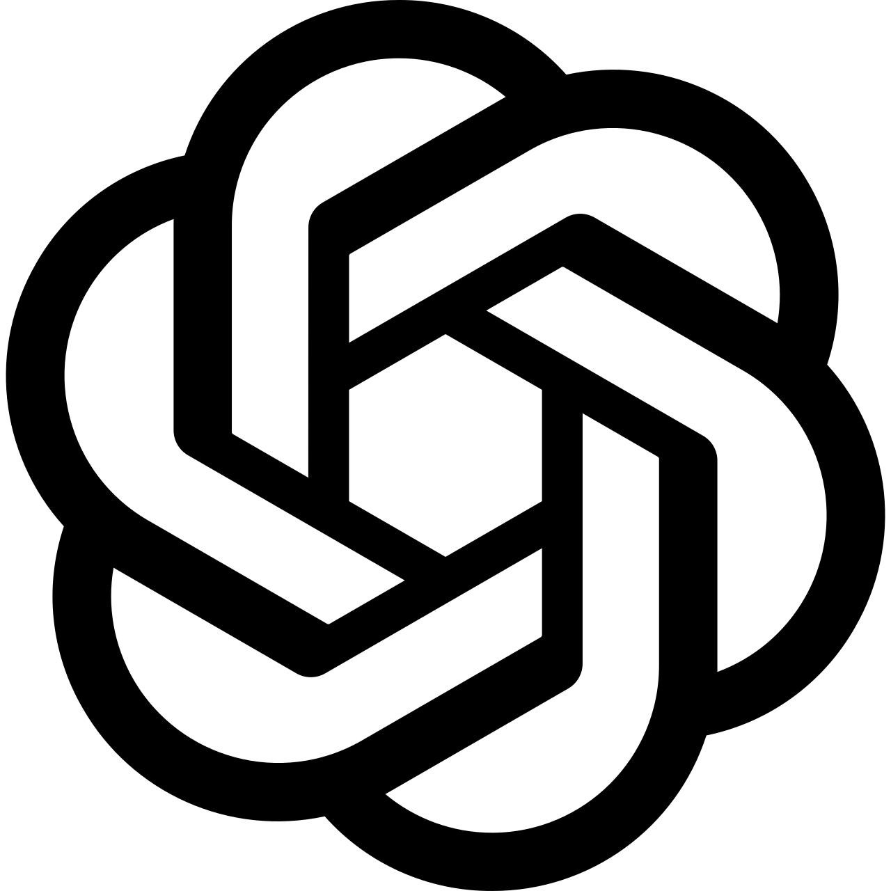 The ChatGPT logo.